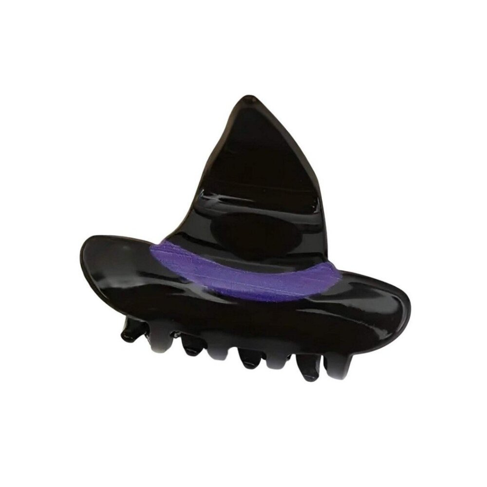 WITCHES HAT ACETATE CLAW CLIP